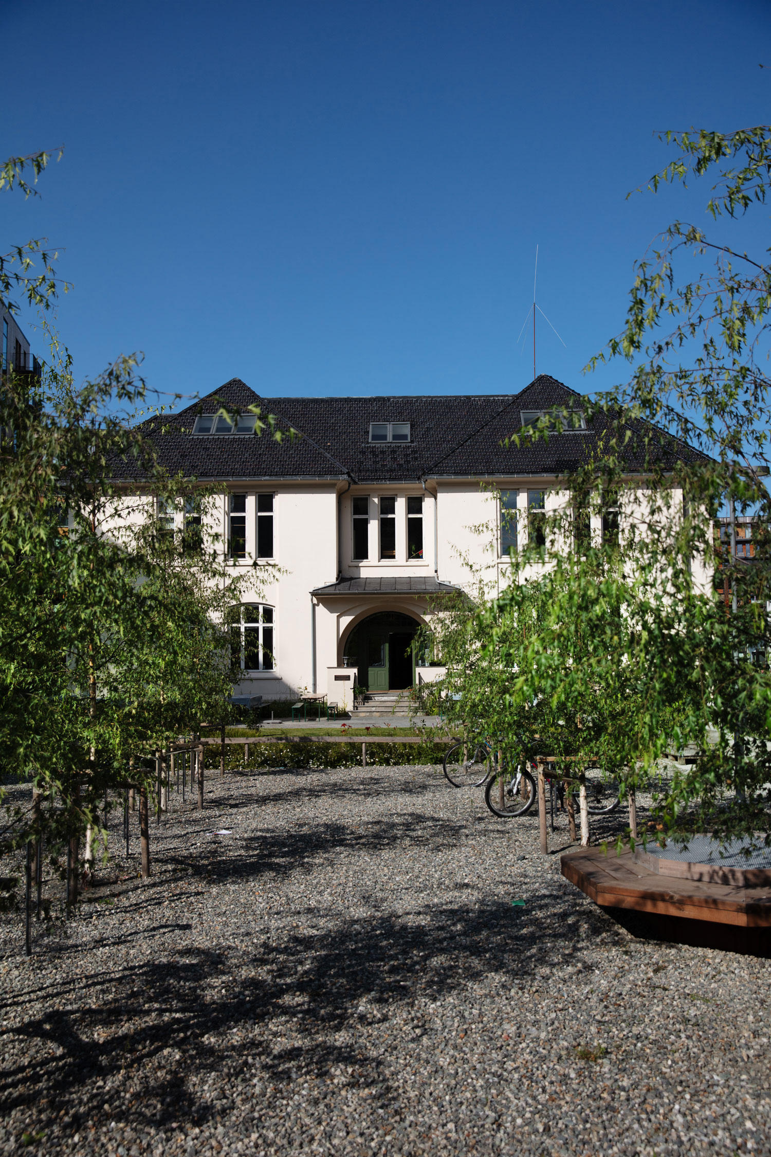 Geitmyra kultursenter for barn ligger i det flotte Finnes-bygget på Lilleby. Foto: Geir Mogen.